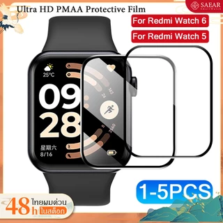 1-5PCS ฟิล์มป้องกัน 3D สำหรับ Xiaomi Redmi Watch 6 5 ป้องกันหน้าจอป้องกันรอยขีดข่วนสำหรับ Redmi Watch 6 5อุปกรณ์เสริม