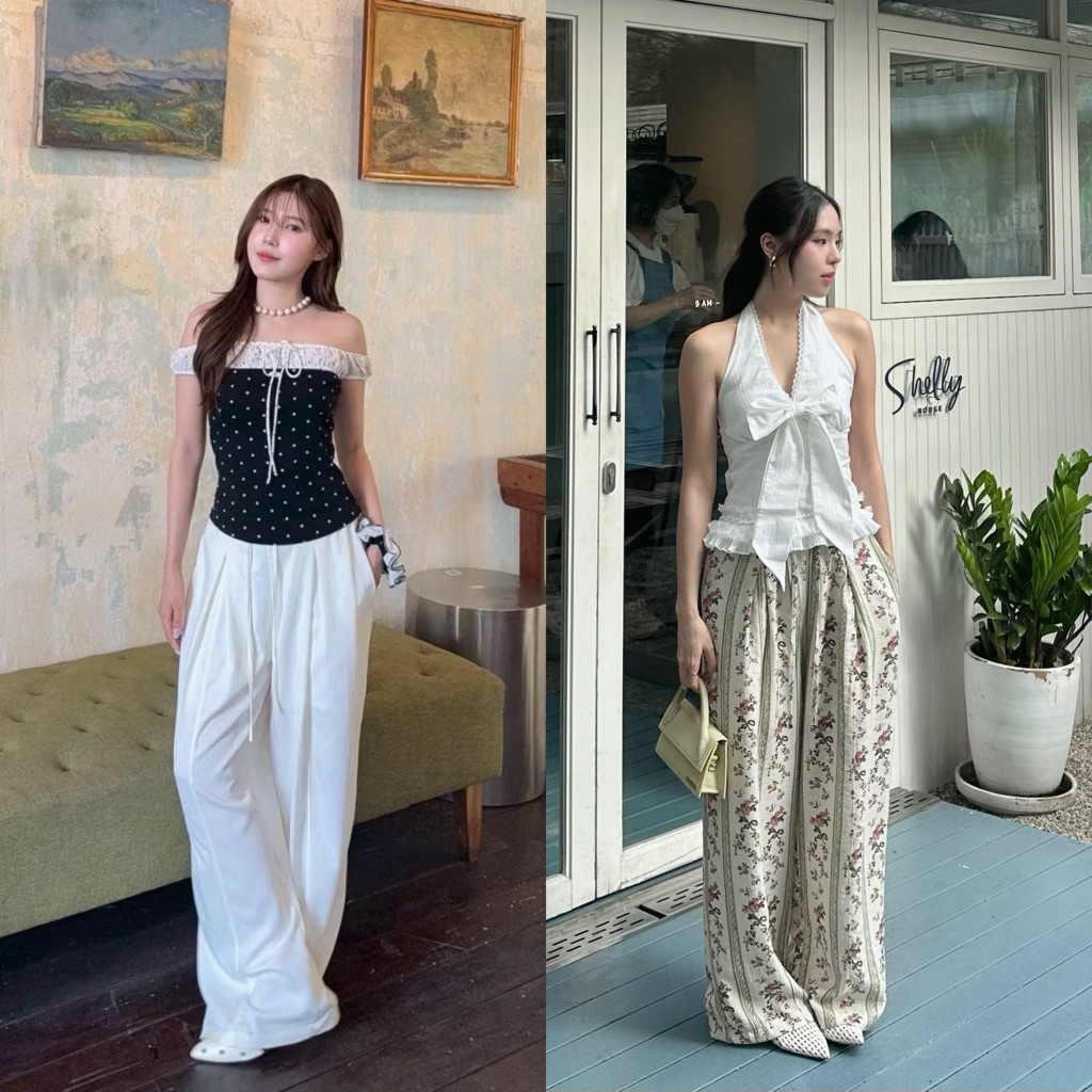 พร้อมส่ง Chilling pants - กางเกงขายาว Everymay