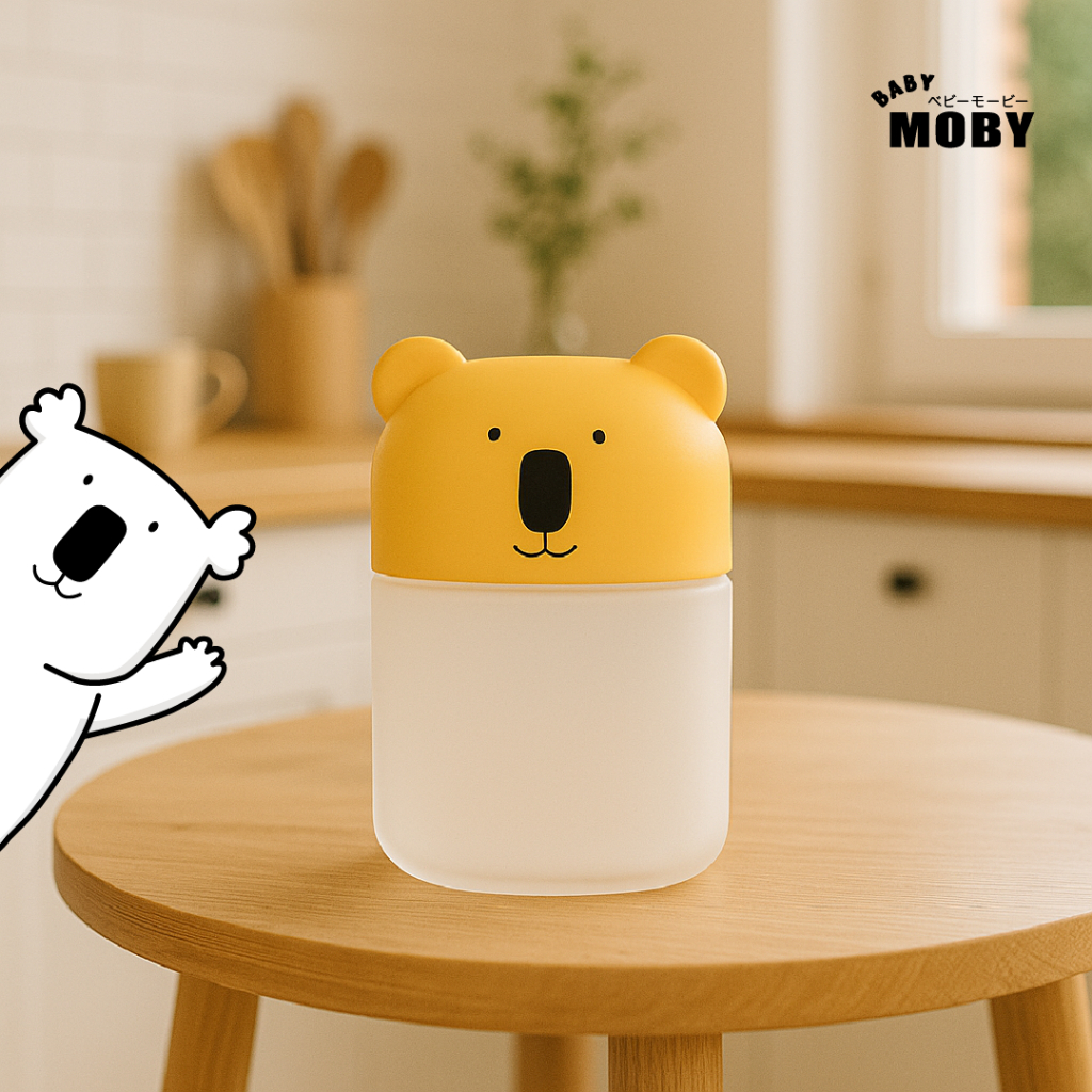 Baby Moby علبة أعواد قطن بآذان دب — صورة 5
