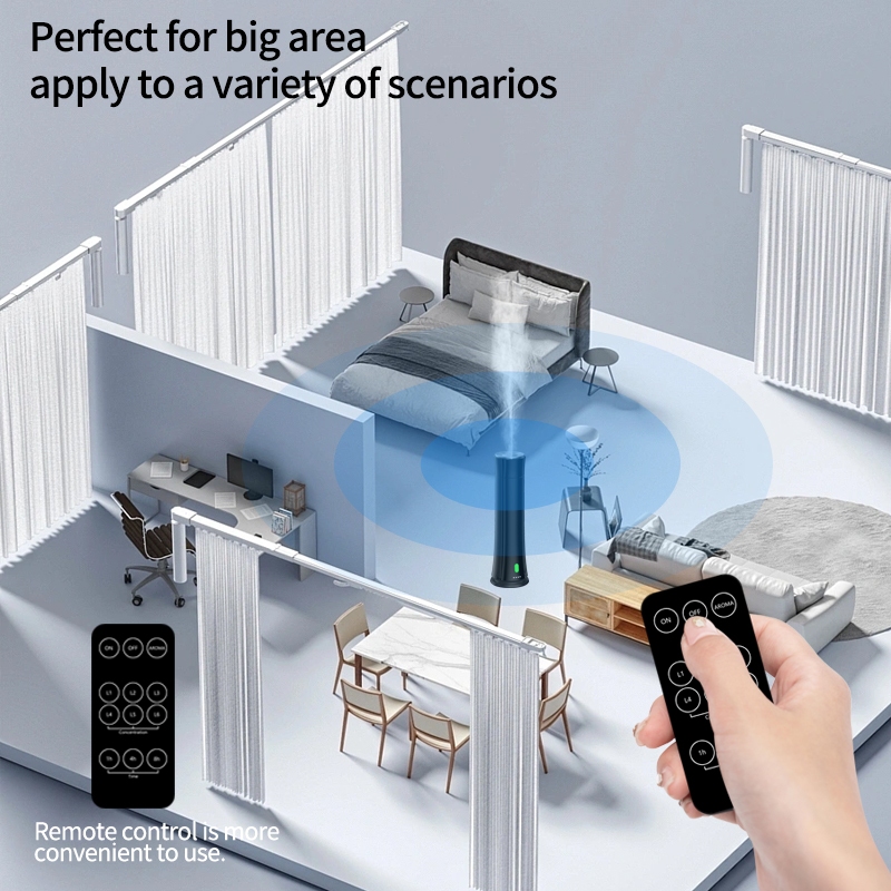 เครื่องพ่นอโรม่าTower Luxury รุ่นPD08W สีขาว Waterless Aroma Diffuser 85ml พ่นน้ำมันหอมระเหยน้ำหอม - รูปที่ 3