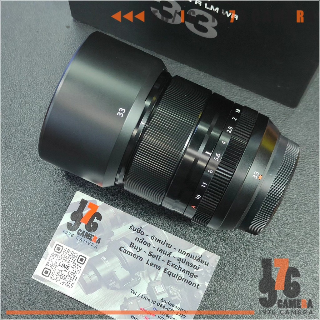Used Lens Fuji xf33 f1.4 R LM WR มือสองสภาพใหม่