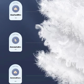COD🎄เย็นสบาย หมอนเย็น หมอน แก้ปวดคอ Snow Pillow หมอนสุขภาพ 1000G หมอนนอน หมอนหนุน ป้องกันไรฝุ่น