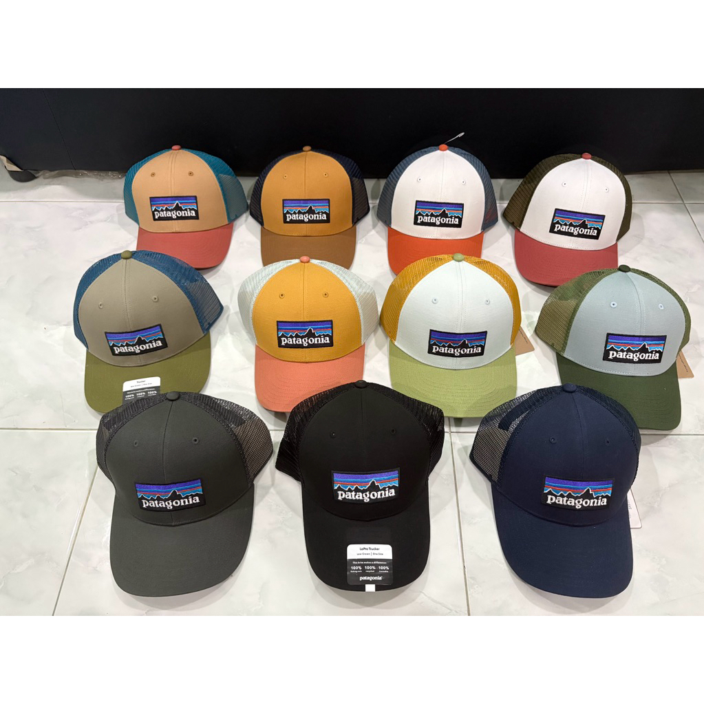 ของแท้ หมวก Patagonia P-6 Logo Trucker Hat พร้อมส่ง