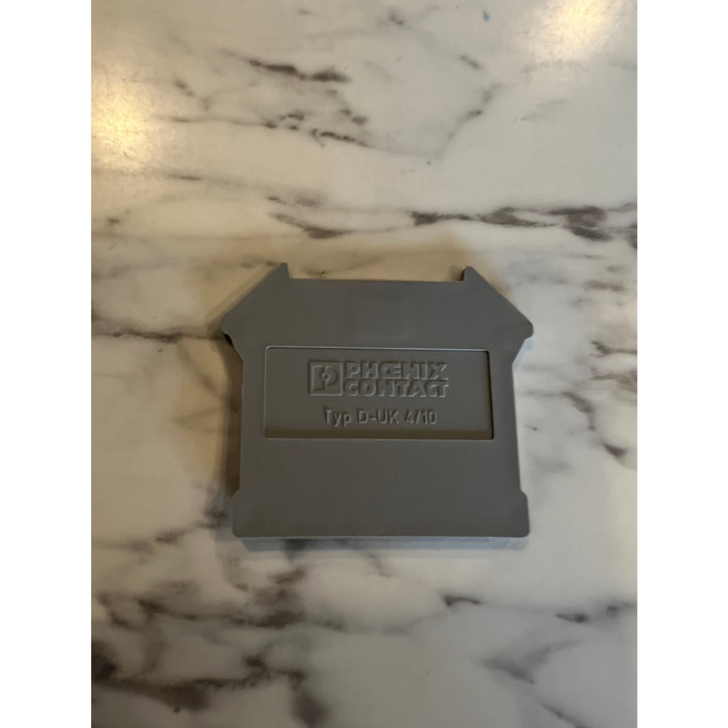 Phoenix Contact, D-UK4/10, End Cover for UK10N
