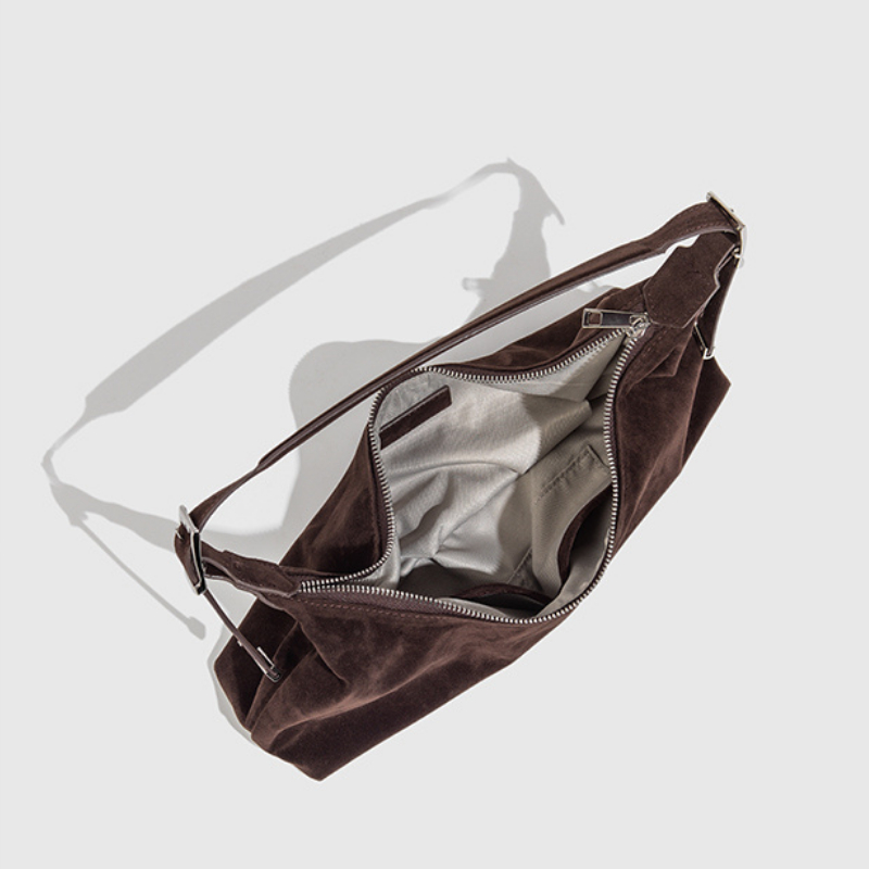 Somethingapparels trend – Jennie Shoulder bag -(รวมสี) กระเป๋าแทนที่มีราคาถูกกว่า (หนังกลับเทียม)สะพายข้าง กระเป๋าถือ ราคา ถูกที่สุด ดีลบีเคเค แกลเลอรีภาพที่ 8