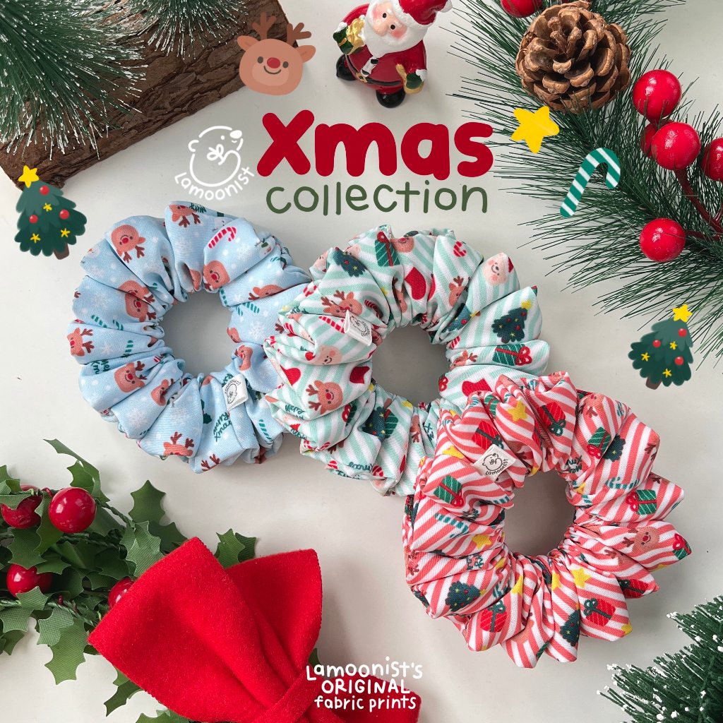 Lamoonist scrunchie • XMAS COLLECTION