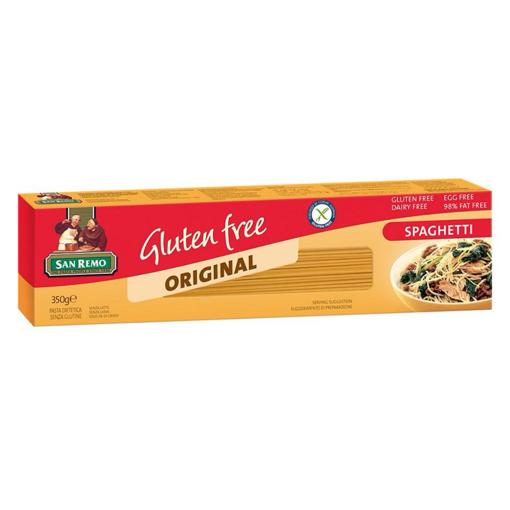 San Remo Gluten Free Spirals/Penne/Spaghetti/Red Lentils Spirals 250-350g/Gluten Free Pulse Pasta 25