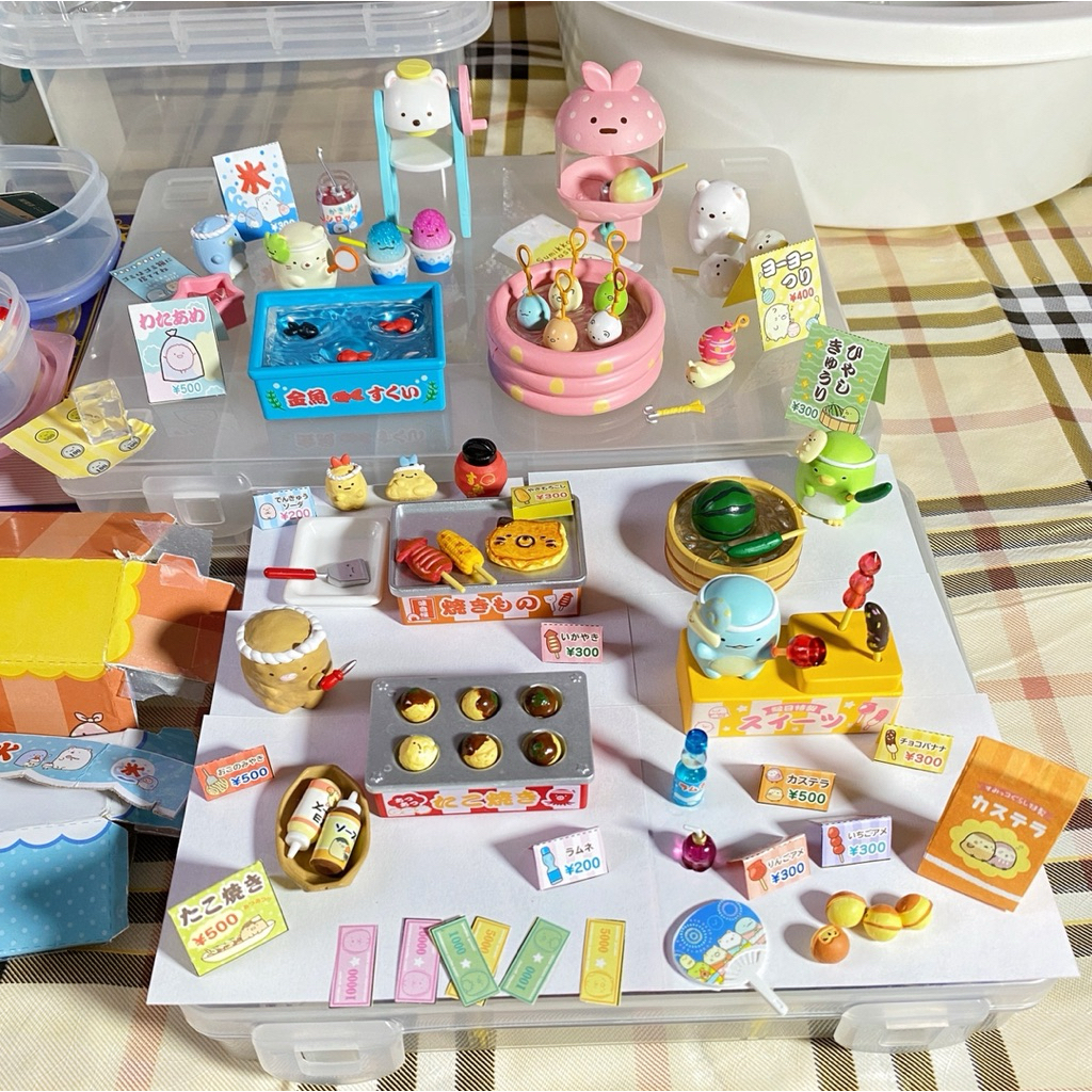 rare Re-ment Sumikko ครบชุด Festival ญี่ปุ่น