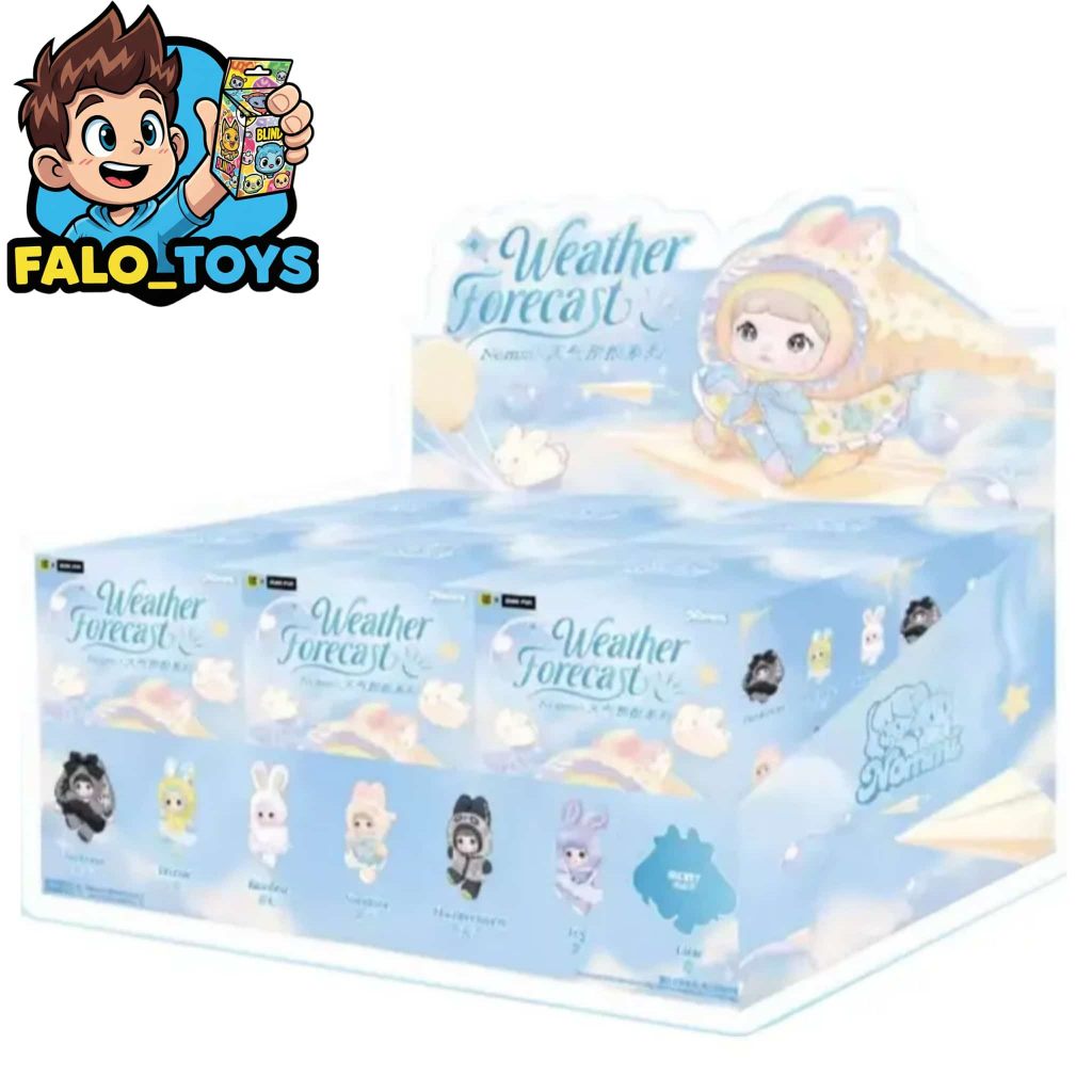พร้อมส่ง nommi weather forecast series nommi v10 ( 6 สุ่ม )