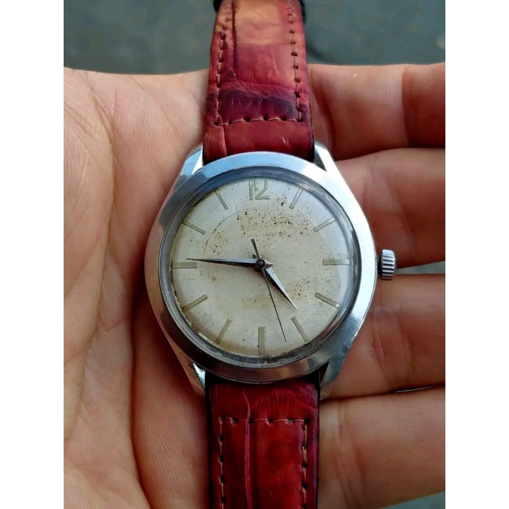 นาฬิกาสวิส Oris ไขลานเช็คล้างเครื่องแล้ว