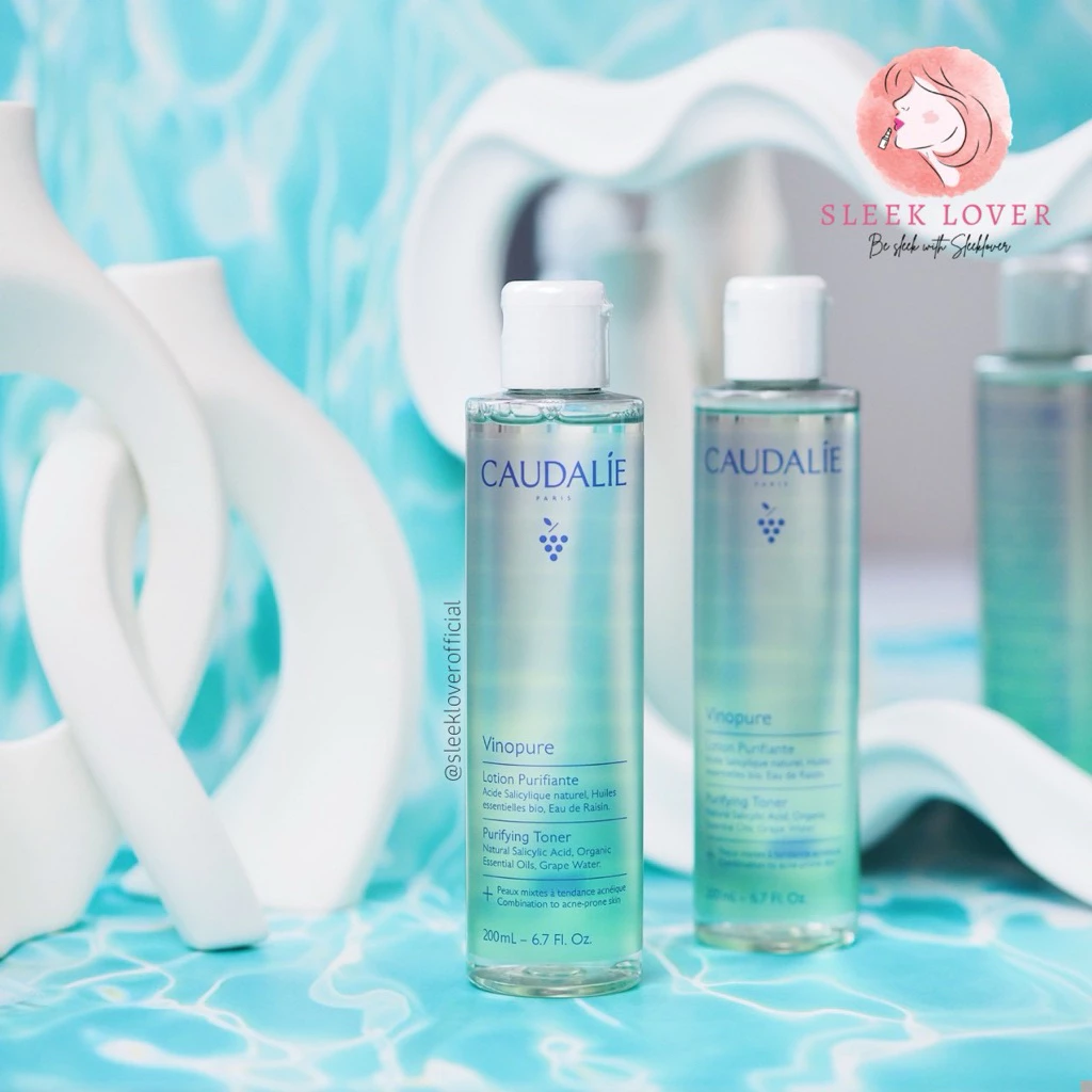 [เหลือ 712.- "เก็บโค้ดทักแชท“] 🔻แพกเกจใหม่&แท้🔻Caudalie Vinopure Clear Skin Purifying Toner 200 ml.
