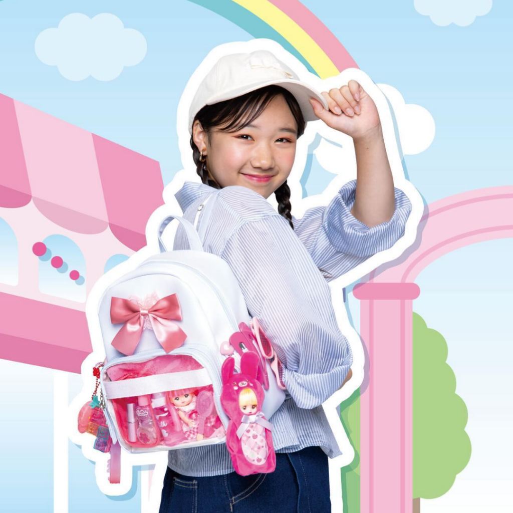 A.JOLIE طقم ملابس دمية Pocket Mell Chan أرنب ودب — صورة 8