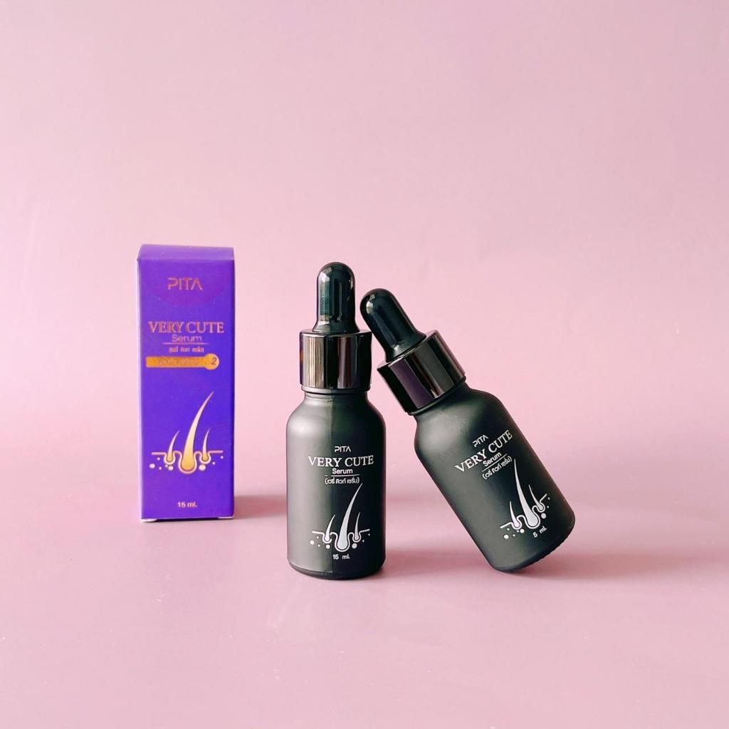 (COD)เซรั่มใช้สำหรับผม คิ้ว หนวด เครา *แพ็คเกจใหม่*Very cute Serum *แพ็คเกจใหม่*