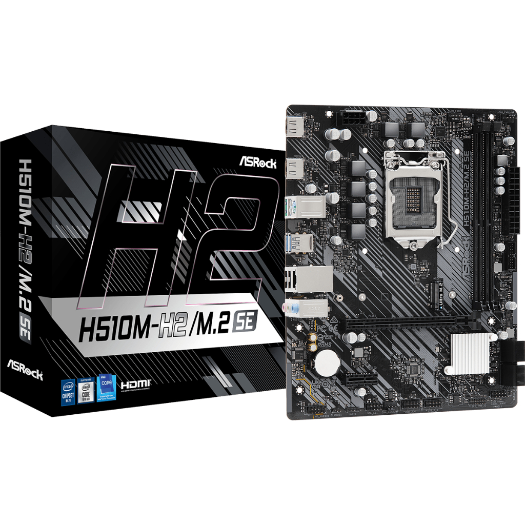 MAINBOARD (เมนบอร์ด) 1200 ASROCK H510M-H2/M.2 SE