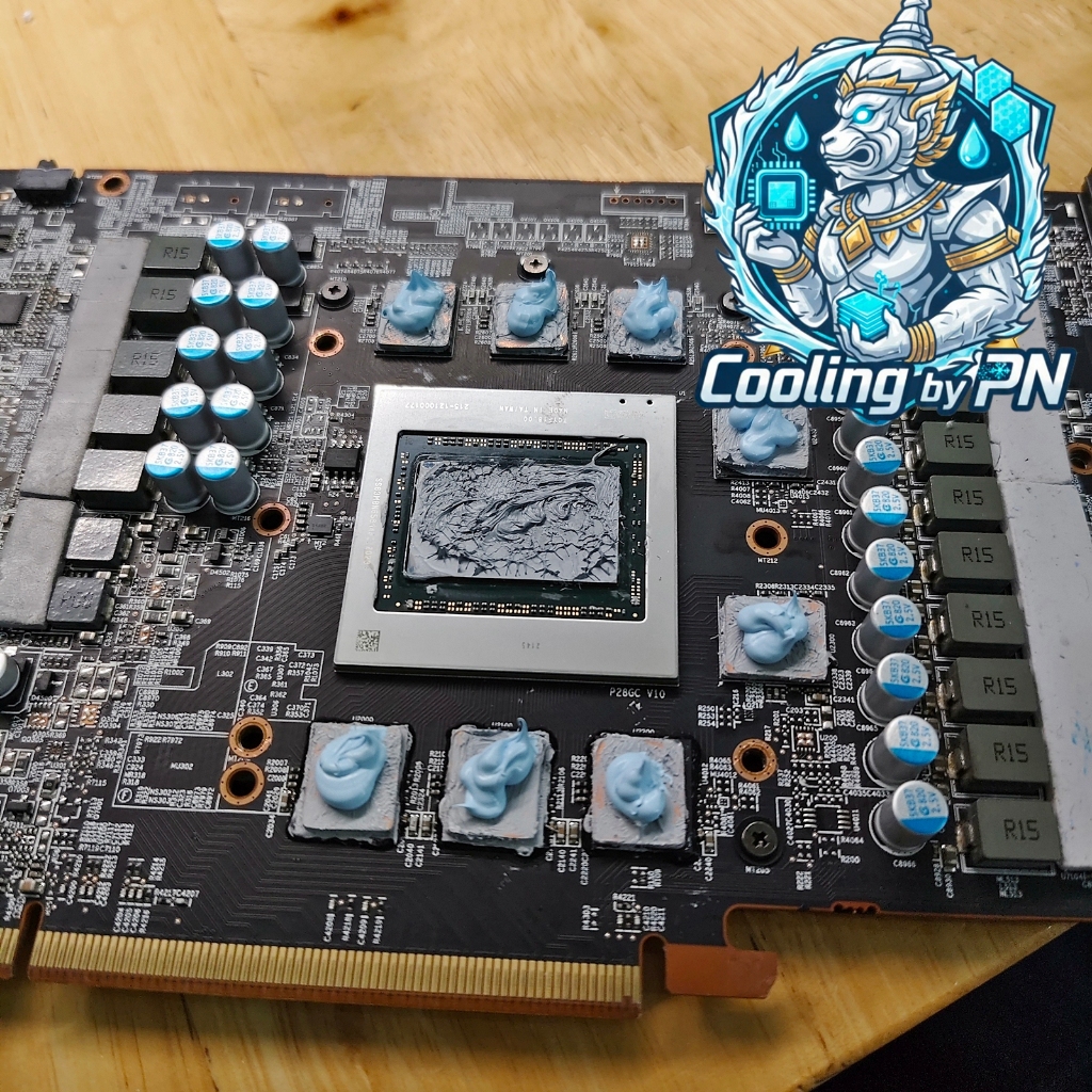 Thermal pad 401W/m.k Pure copper แผ่นระบายความร้อนการ์ดจอ GPU laptop notebook
