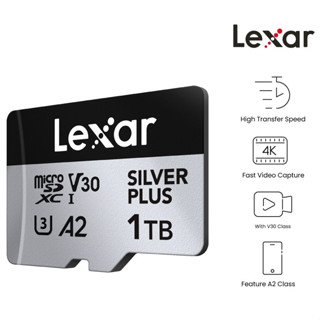 Lexar Professional Silver Plus microSD Card 1TB 512GB Read 2…