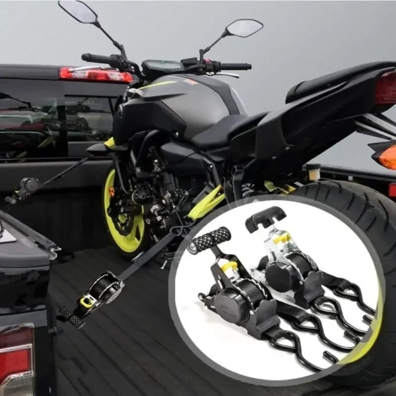 ✅ สายรัดรถจักรยานยนต์คงที่ สายรัดของ /เชือกรัดของ ความสามารถในการรับน้ำหนักที่แข็งแกร่ง เครื่องขันเชือกมีความแข็งสูง COD