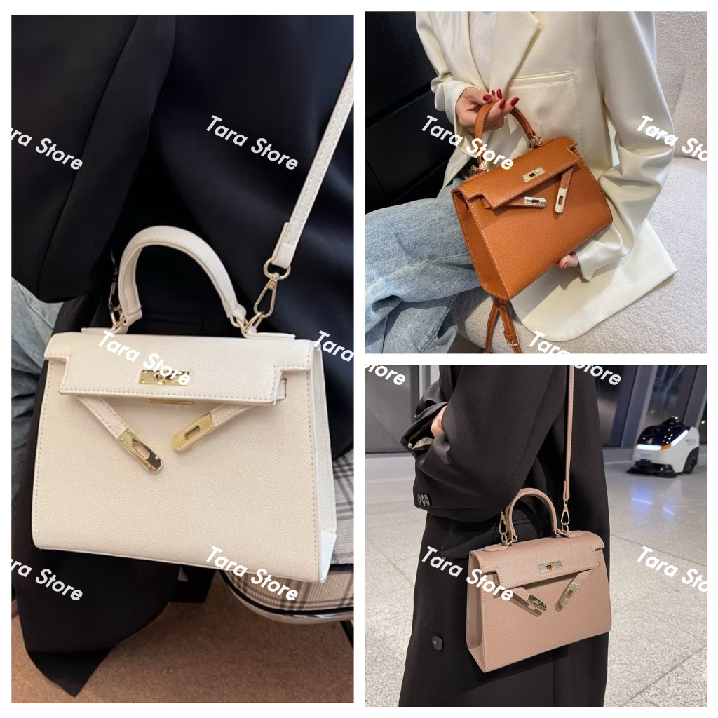 Tara Store 💼 กระเป๋าสตรีกระเป๋าสะพายความจุขนาดใหญ่ กระเป๋าสะพายข้าง💛