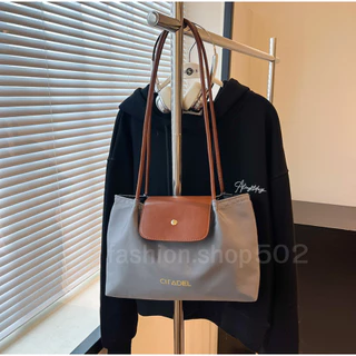 fashion.shop502 กระเป๋าผ้าสะพายข้าง กระเป๋าผ้าสะพายข้าง ฝาปิดกระดุมทอง สายน่ารัก สะพายเก๋ๆ พร้อมส่งในไทย B-063