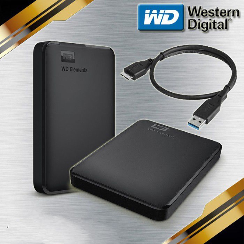 WD Hard Disk External 2.5'' HDD HighSpeed External HardDisk 1TB/2TB/4TB USB3.0 Portable hard drives ฮาร์ดดิสก์แบบพกพา - รูปที่ 4