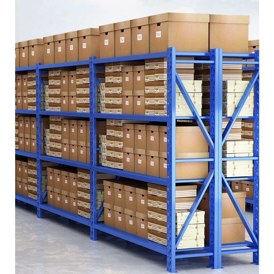 ชั้นวางของ 4ชั้น ชั้นวางของชั้นเหล็ก ขนาด200cm*60cm*200cm ประหยัดพื้นที่สะอาดและเป็นระเบียบ ใช้ได้โก