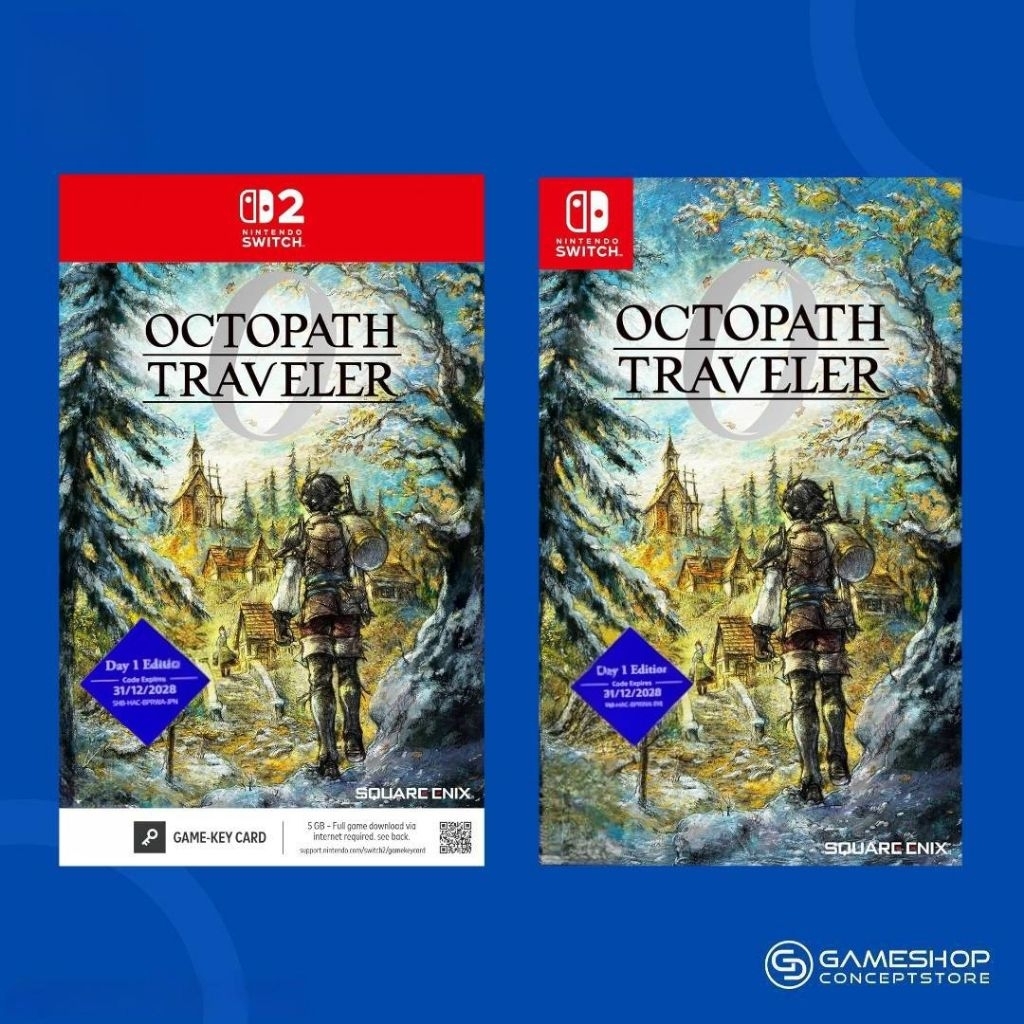 [ส่งด่วน] Nintendo Switch : NS/ NS2 Octopath Traveler 0 Day1 Edition (Asia)