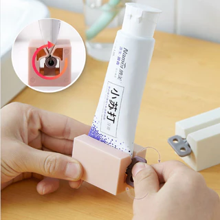 🤍พร้อมส่ง🤍 ที่บีบยาสีฟัน (มือหมุน) เครื่องบีบยาสีฟัน ที่รีดยาสีฟัน โฟมล้างหน้า Toothpaste Squeezer