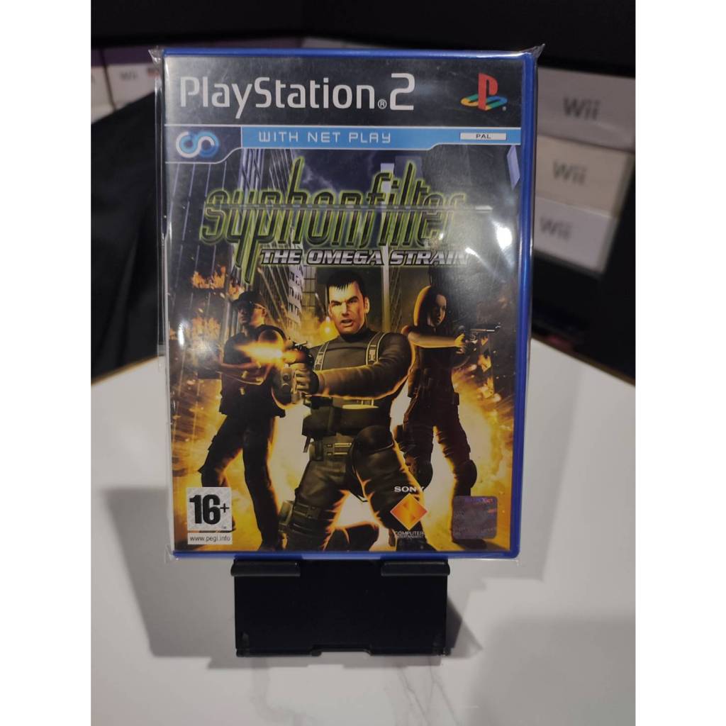 แผ่นแท้ PS2 Pal Syphon Filter: The Omega เล่นได้ปกติ