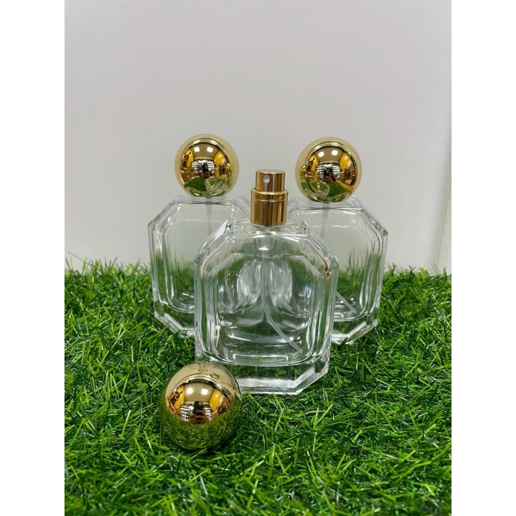 ขวดสเปร์ยแก้วใส "ขวดปริ้นซ์ " ขนาด100ml