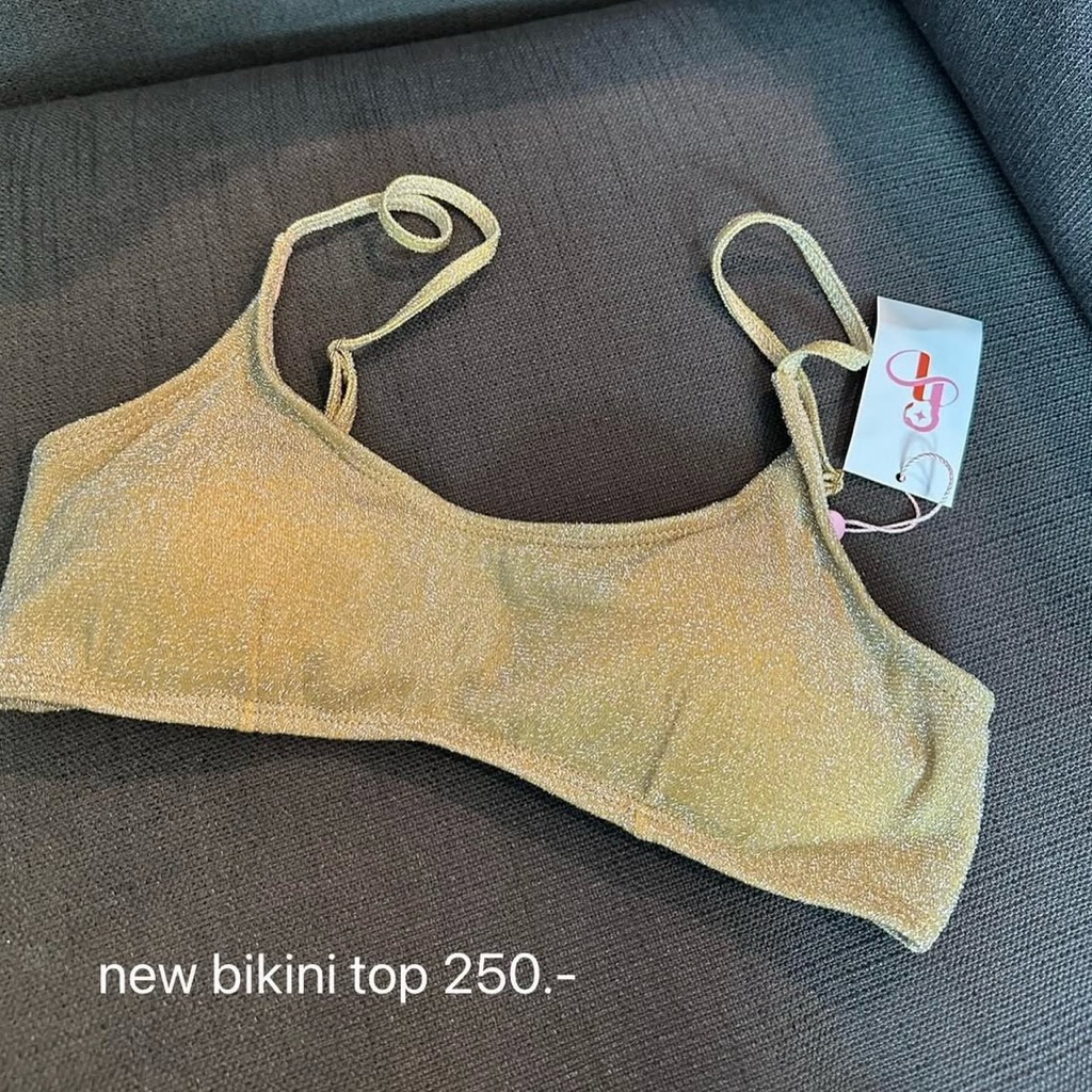 glitter bikini top (VINTAGE FLAMINGO)