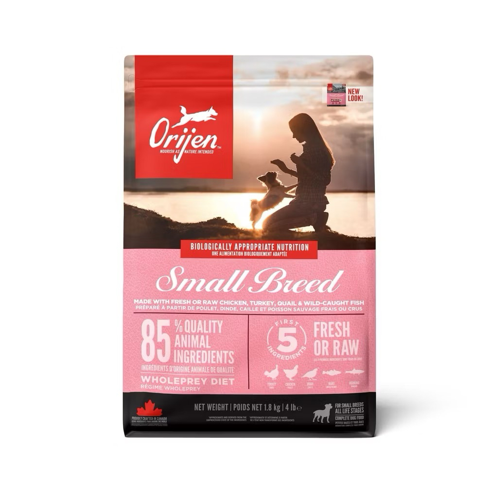 ORIJEN Small Breed โอริเจน สมอลล์ บรีด สำหรับสุนัขสายพันธุ์เล็กทุกช่วงวัย ขนาก 1.8-4.5kg