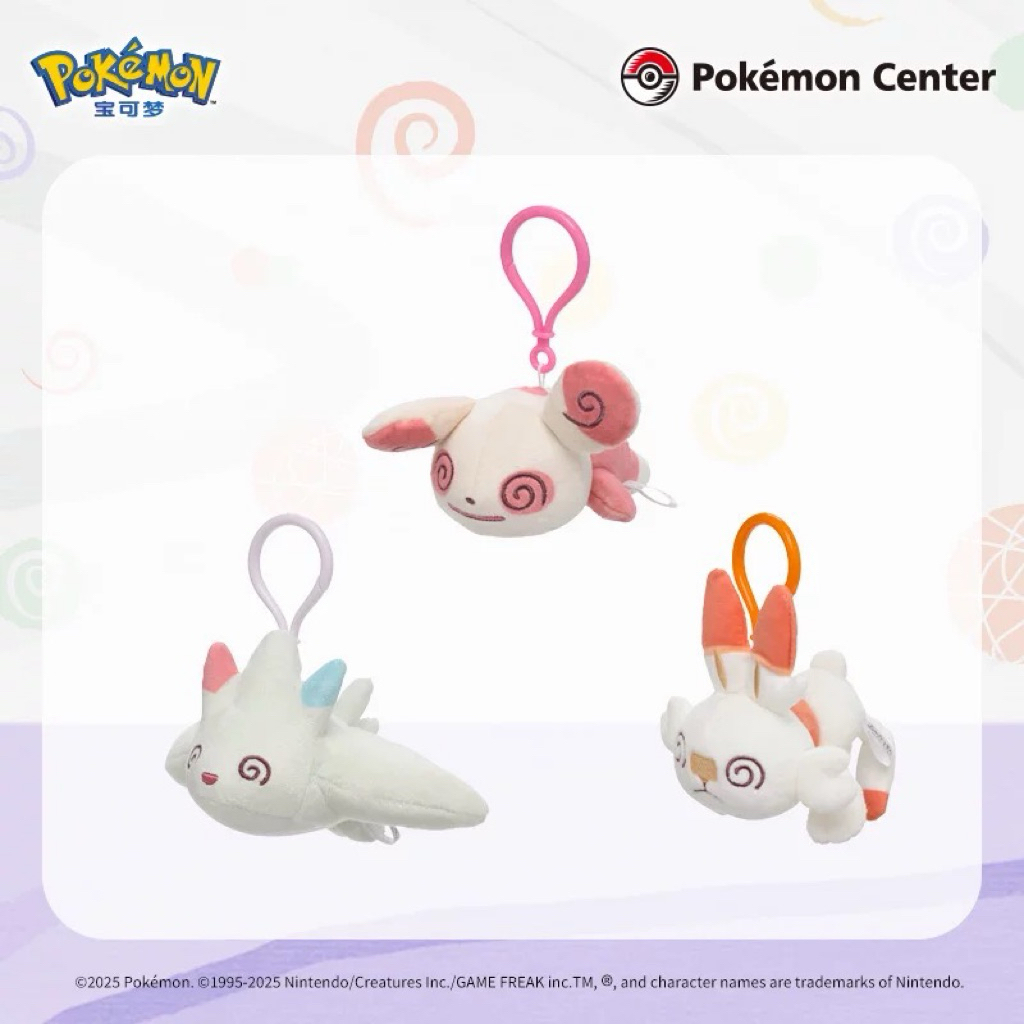 POKEMON CENTER Chikara Tsukita plush pendant พวงกุญแจ ตุ๊กตา  โปเกม่อน หมดสภาพต่อสู้ ลิขสิทธิ์แท้ ราคา ถูกที่สุด ดีลบีเคเค แกลเลอรีภาพที่ 4