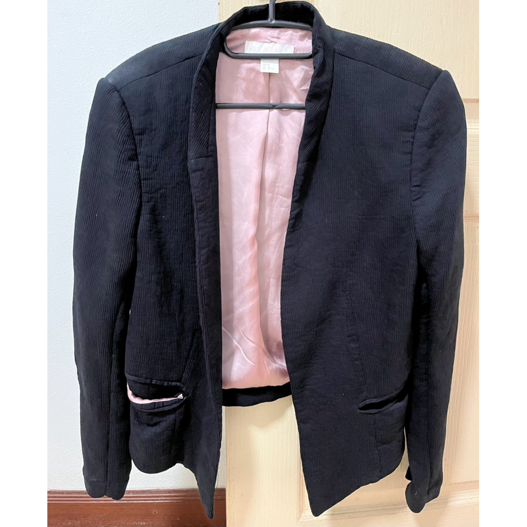Blazer H&M ดำ มือสอง พร้อมส่ง
