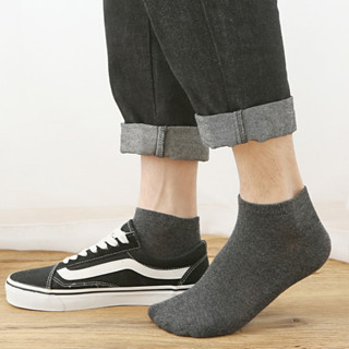 ถุงเท้าข้อสั้น ถุงเท้าข้อเท้า ผ้าฝ้ายเนื้อดี หนานุ่ม ใส่สบาย…