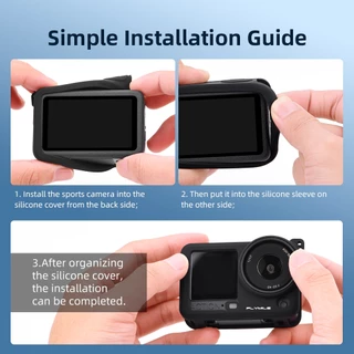 ปกป้องรอบด้าน! ซิลิโคน คัฟเวอร์ Flymile สำหรับ Osmo Action 6 | บางเบา พอดีทุกพอร์ต