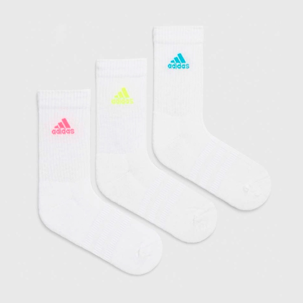 ถุงเท้าครึ่งแข้ง ADIDAS Cushioned Crew Socks ( 1 แพ๊ค 3 รูปที่ 3