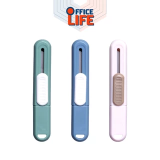 ELEPHANT (ตราช้าง) คัตเตอร์มินิ มีดคัตเตอร์ รุ่น M-901 / M-902 ขนาด 9 mm. ( 1 ชิ้น คละสี )