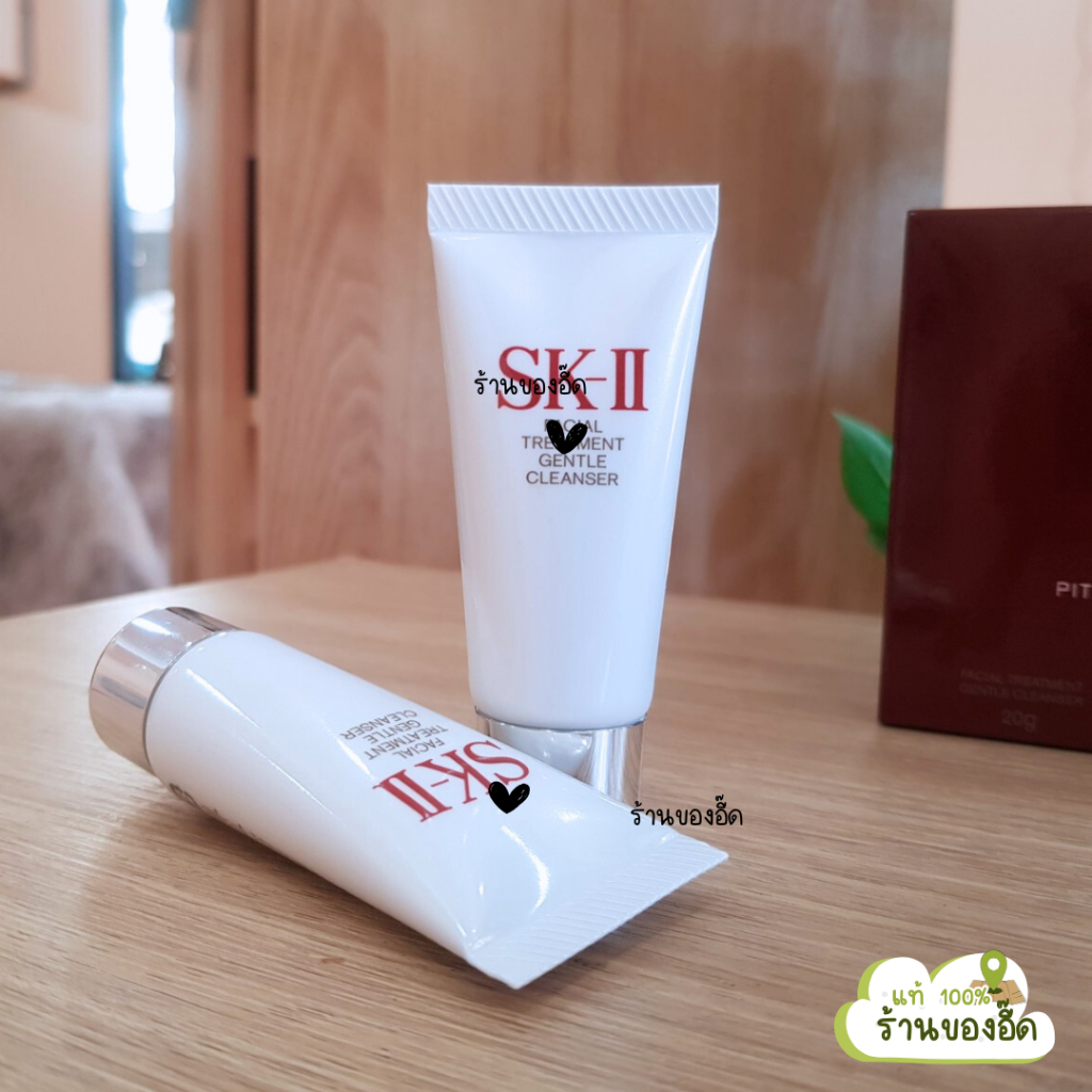 โฟมล้างหน้า ผู้หญิง ป้ายไทย SK-II Treatment Gentle Cleanser 20g ผลิต 02/2025