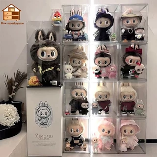 【หนาเพิ่ม】กล่องเก็บของ กล่องอะคริลิคใส กล่องเก็บหนังสือ ความจุขนาดใหญ่ กันฝุ่น กันน้ำ และมีความโปร่งใสสูง แข็งแรงทนทาน