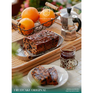 [500 กรัม] Fruitcake by Thongsook | Classic Topping Fruitcake | ชุ่มฉ่ำ หอมอร่อย วัตถุดิบพรีเมี่ยม