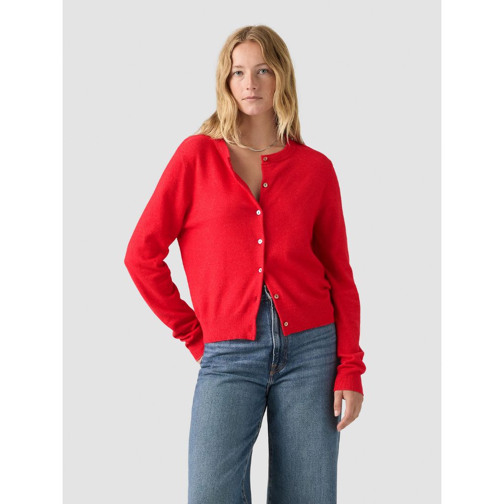 เสื้อคาร์ดิแกน Levi's® Women's Supersoft Crewneck Cardigan