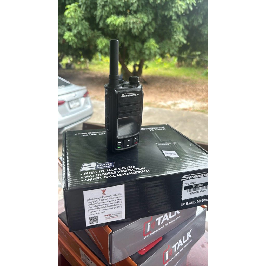 วิทยุสื่อสาร ระบบ SIM CARD SPENDER รุ่น TC-11HW