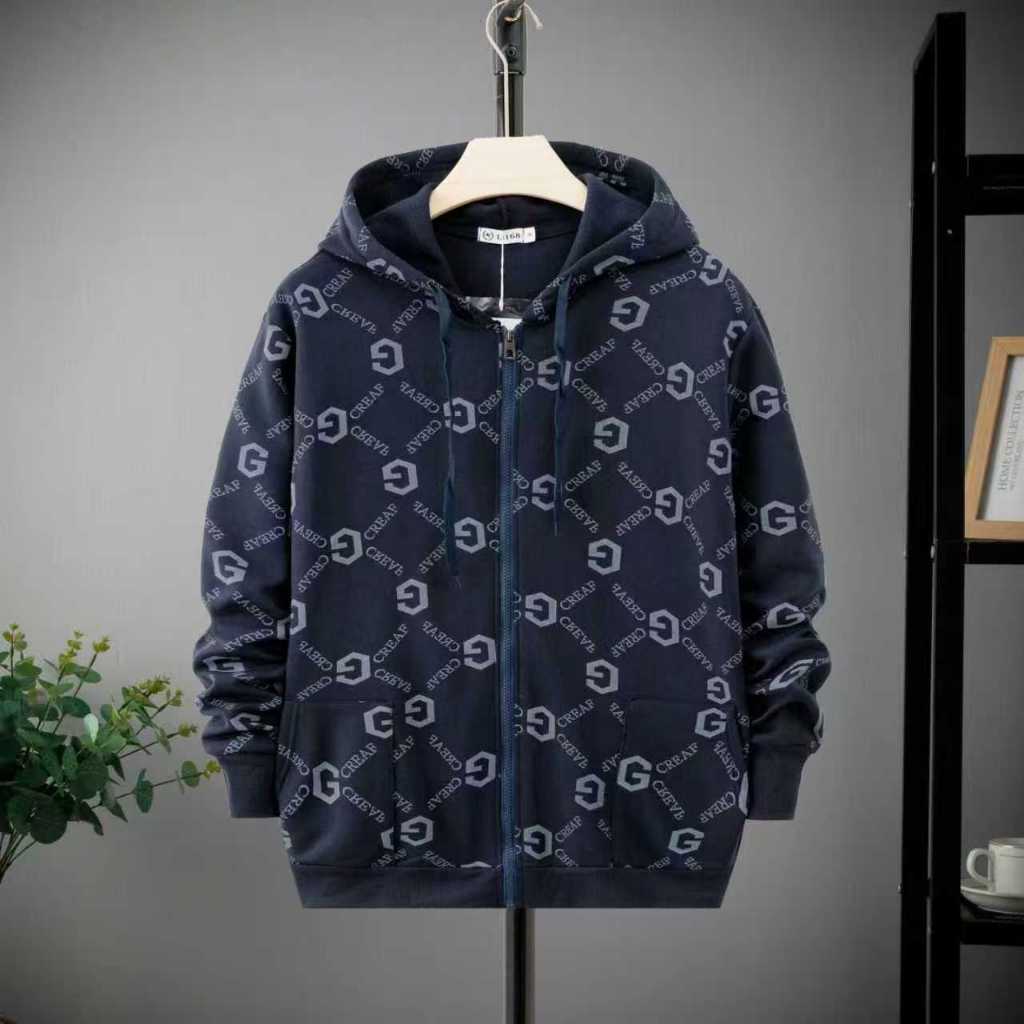 เสื้อฮู้ดแบบมีซิป (Hoodie Zip-up) ลาย Monogram - G อัพลุคต้อนรับหน้าหนาว ดีไซน์สุดชิลล์ 👉🏻พร้อมส่ง มีส่งด่วน