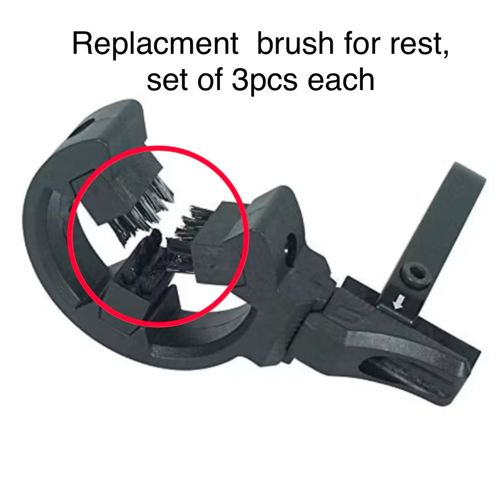 replacement kit for  brush arrow rest biscut