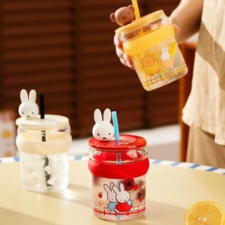 ของขวัญ 450 ML miffy Milk แก้วน้ำชานมถ้วยกาแฟผลไม้ถ้วย