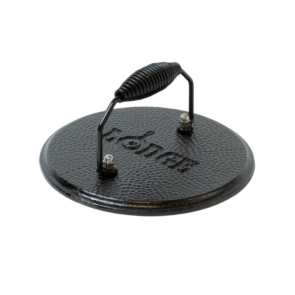 Lodge Cast Iron 7.5 Inch Round Grill Press ที่กดอาหารกลม 7.5นิ้ว LGPR3