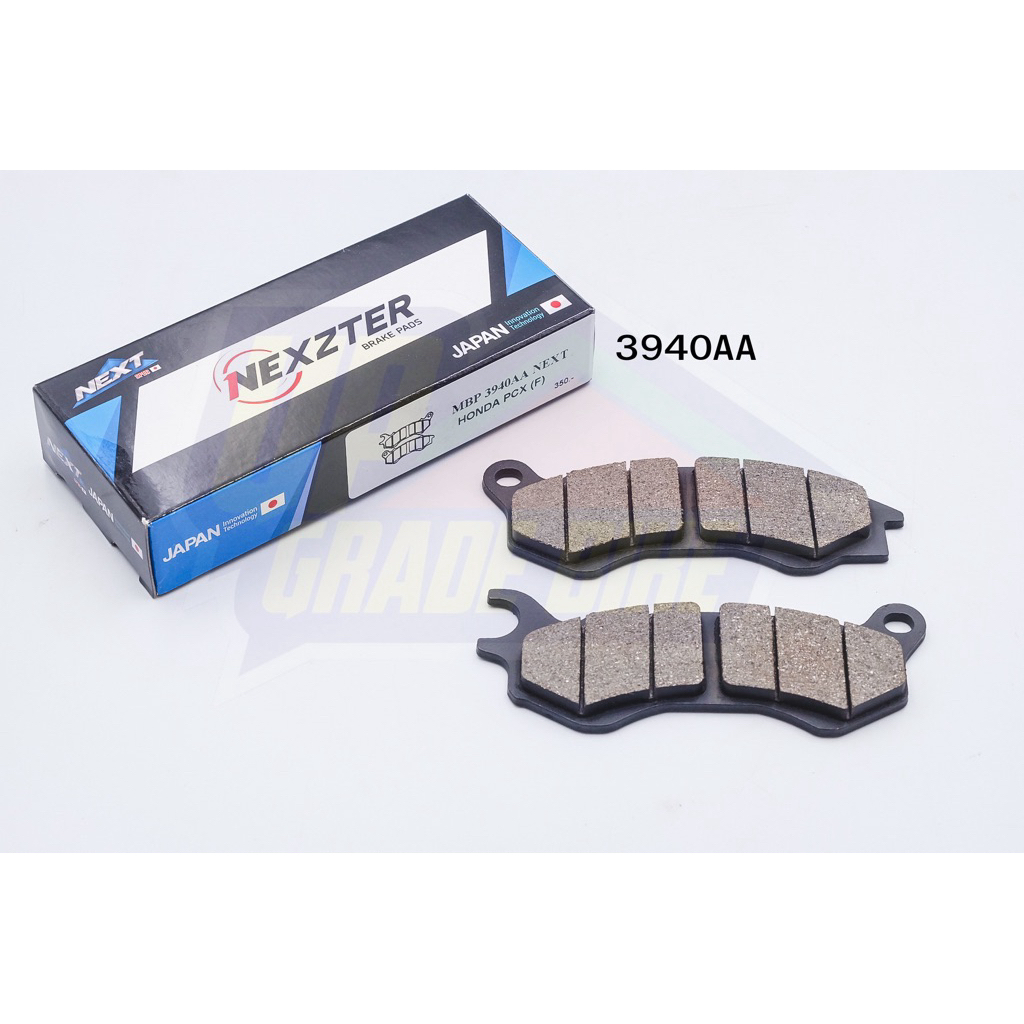 ผ้าเบรค NEXZTER ปั้มหน้าใส่ PCX(12-17) / SCOOPY / ZOMMER-X (COMBINE) ชุดละ 300฿ (3940AA)
