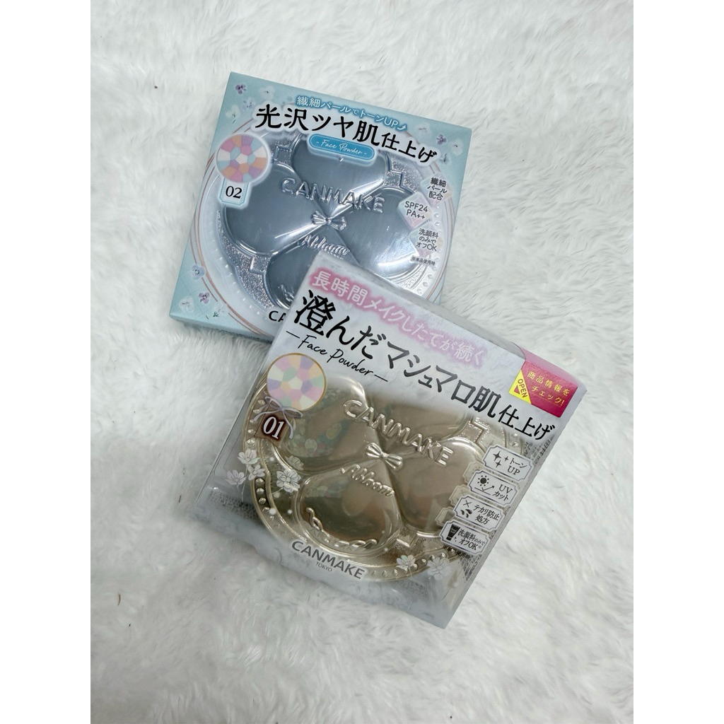 🧡พร้อมส่ง🧡 CANMAKE Tokyo Face Powder – Marshmallow Finish / Transparent Powder