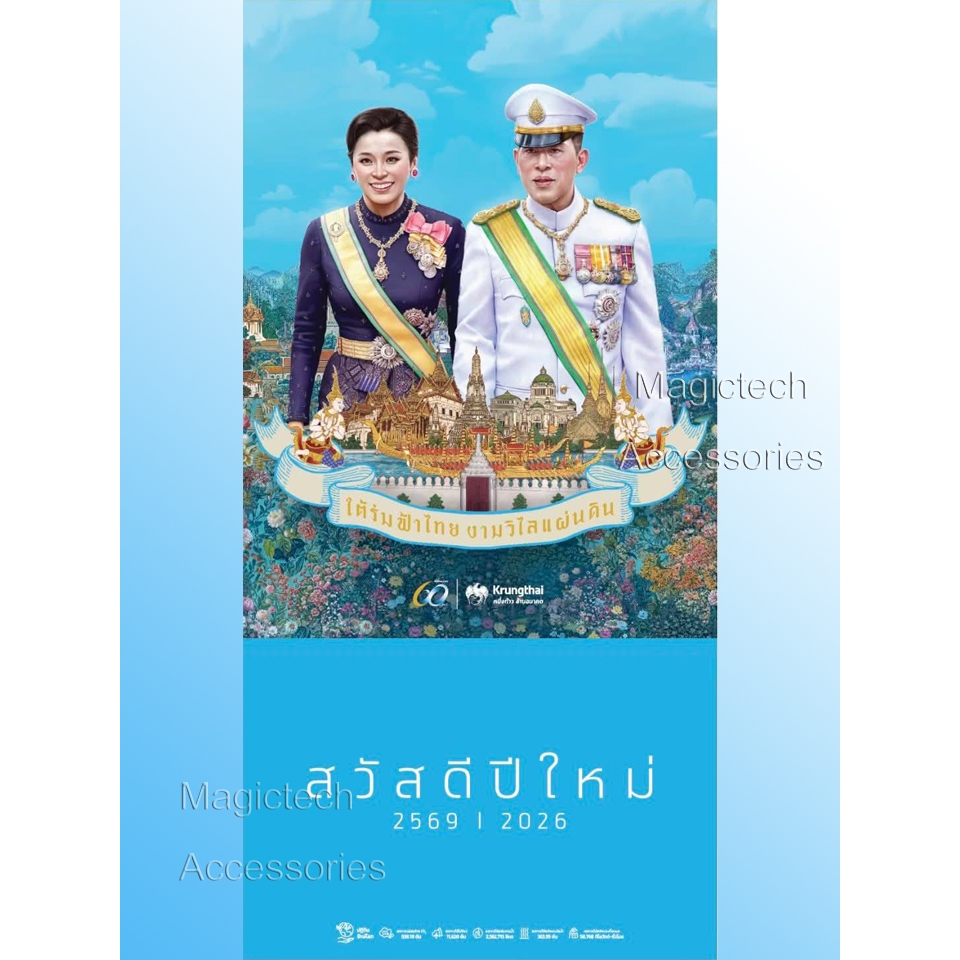 ปฏิทิน ปี 2569 ธ.กรุงไทย (2026)