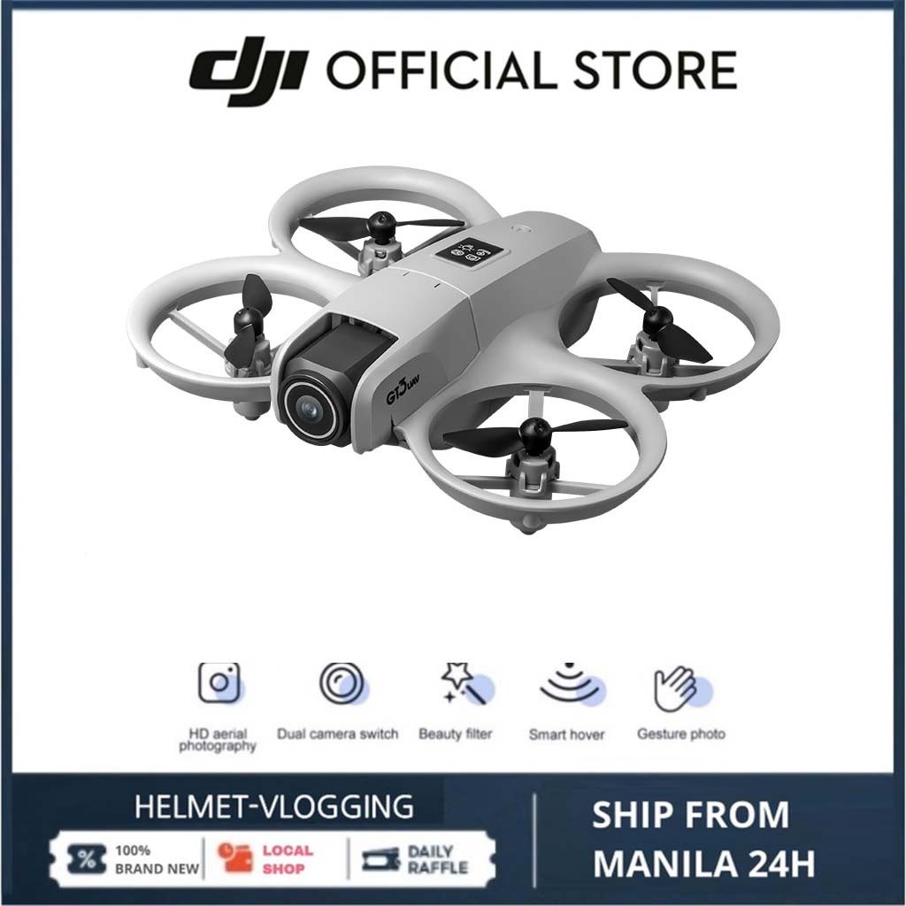 【DJI】DJI UAV With Camera UAV With 8K Dual Camera Vlogging UAV Camera For Kids COD